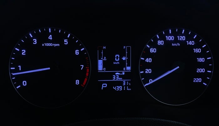 2018 Hyundai Creta SX AT 1.6 PETROL, Petrol, Automatic, 43,903 km, Odometer Image
