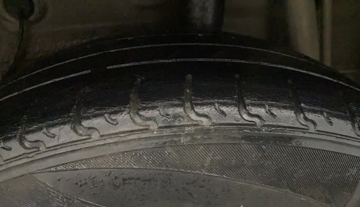 2018 Maruti Celerio ZXI AMT (O), Petrol, Automatic, 1,12,714 km, Left Rear Tyre Tread