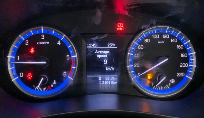 2015 Maruti S Cross DELTA 1.3, Diesel, Manual, 1,24,918 km, Odometer View