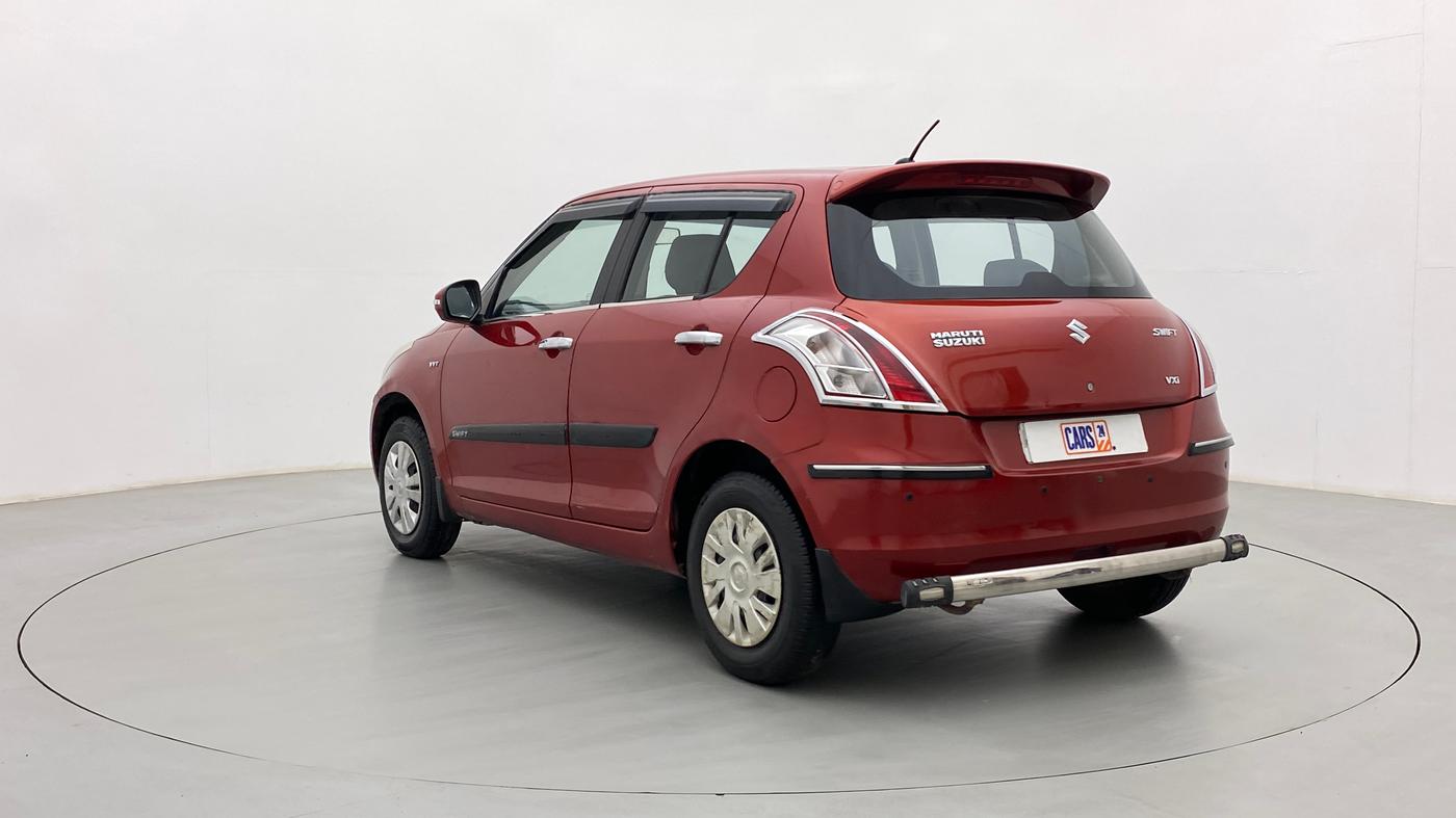 2014 Maruti Swift VXI, Petrol, Manual, 73,889 km, Left Back Diagonal