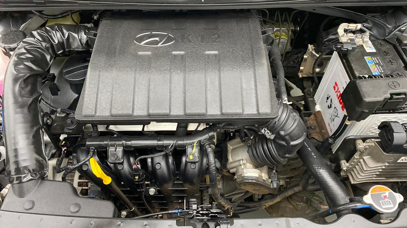 2022 Hyundai AURA SX+ AT, Petrol, Automatic, 1,018 km, Open Bonet