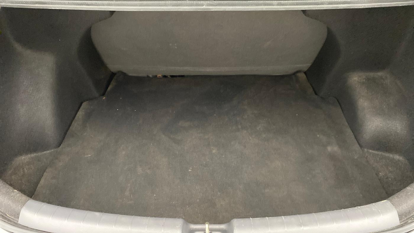2022 Hyundai AURA SX+ AT, Petrol, Automatic, 1,018 km, Boot Inside