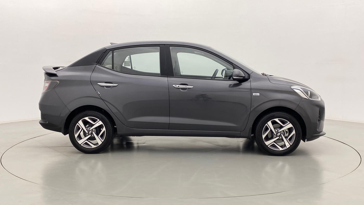 2022 Hyundai AURA SX+ AT, Petrol, Automatic, 1,018 km, Right Side View