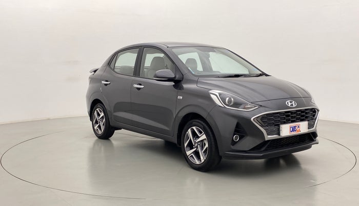 2022 Hyundai AURA SX+ AT, Petrol, Automatic, 1,018 km, Right Front Diagonal