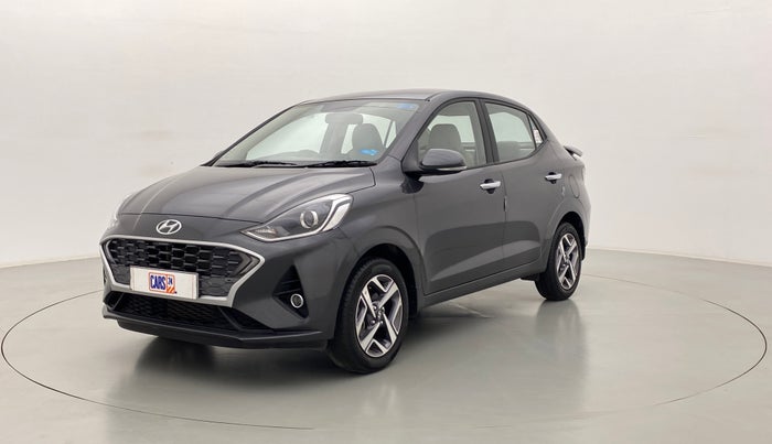 2022 Hyundai AURA SX+ AT, Petrol, Automatic, 1,018 km, Left Front Diagonal