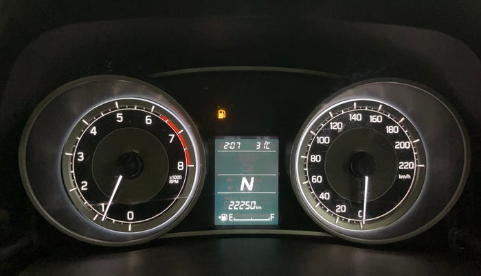 2020 Maruti Dzire VXI AMT, Petrol, Automatic, 22,238 km, Odometer Image