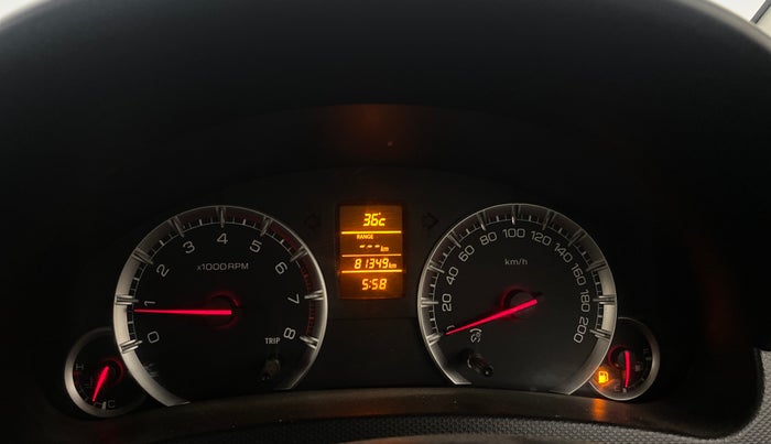 2015 Maruti Swift ZXI, Petrol, Manual, 81,325 km, Odometer Image