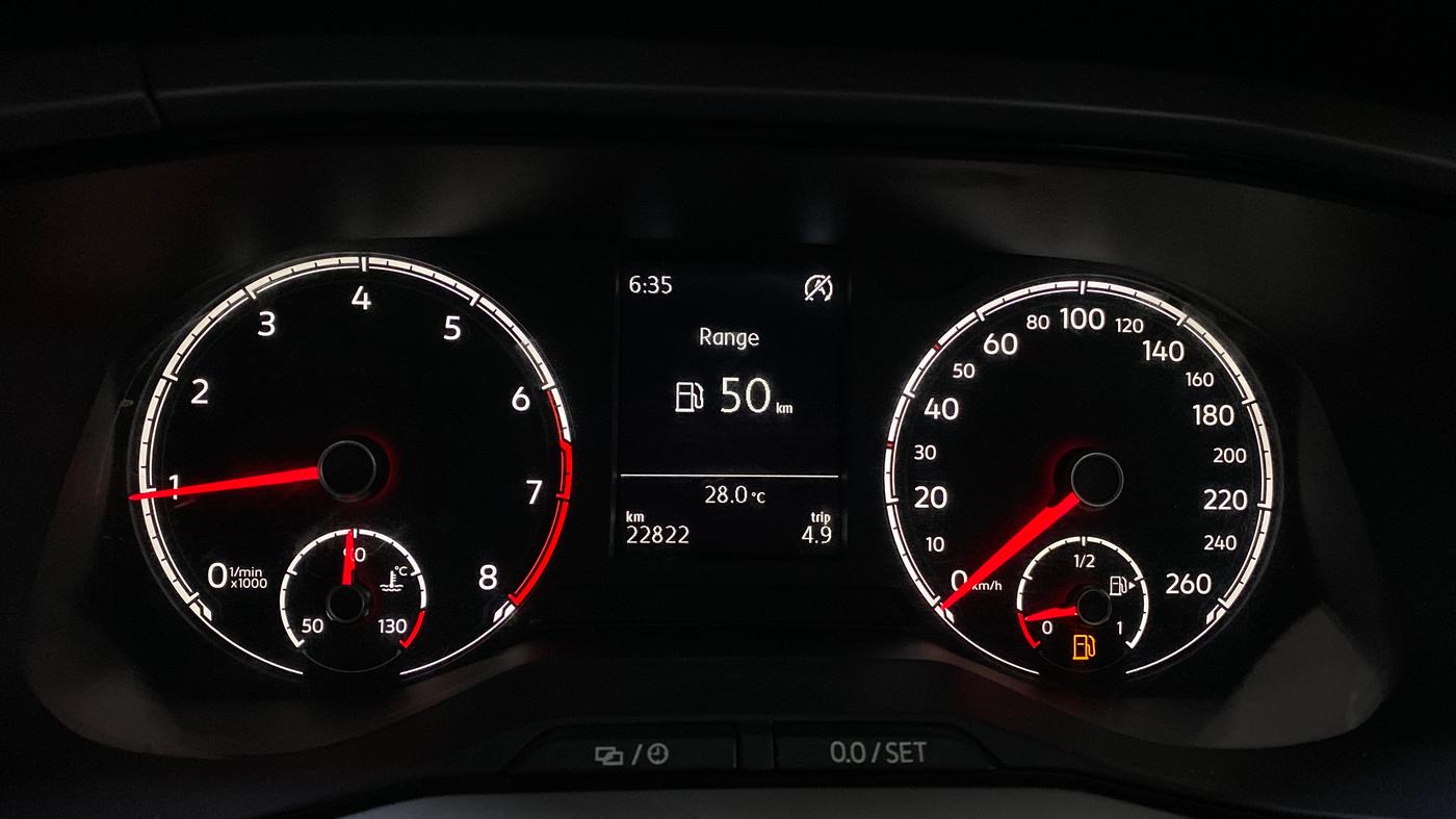2022 Volkswagen TAIGUN HIGHLINE 1.0 TSI MT, Petrol, Manual, 22,818 km, Odometer Image