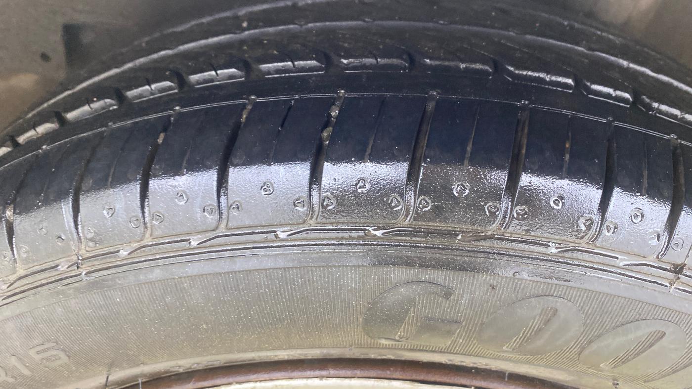 2014 Honda City 1.5L I-VTEC SV, Petrol, Manual, 39,896 km, Left Rear Tyre Tread
