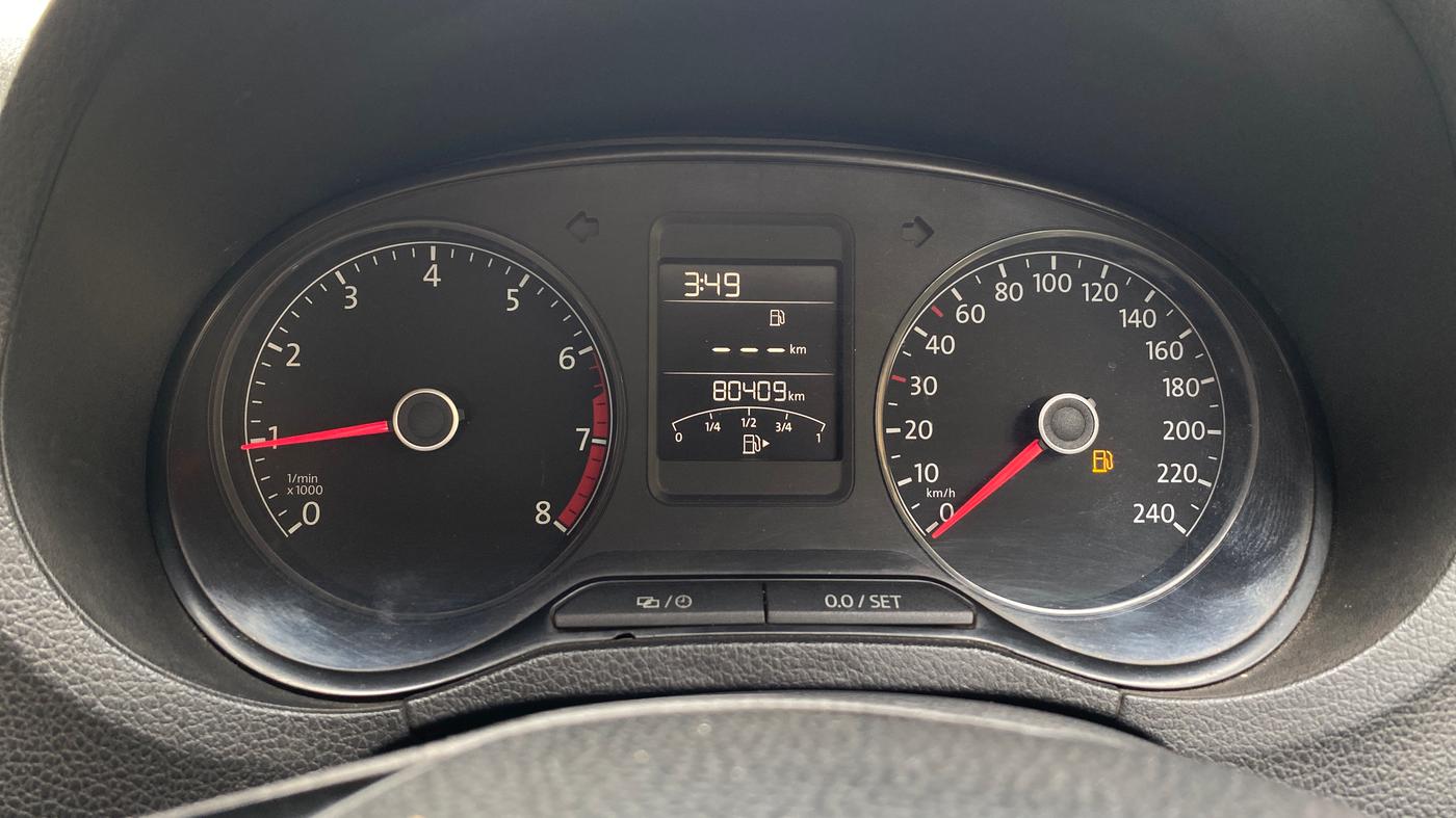 2017 Volkswagen Polo HIGHLINE1.2L, Petrol, Manual, 80,408 km, Odometer Image