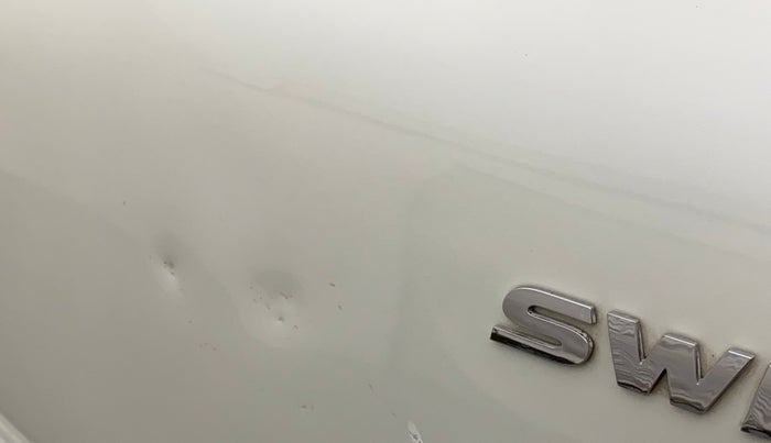 2011 Maruti Swift VXI, Petrol, Manual, 60,385 km, Dicky (Boot door) - Slightly dented