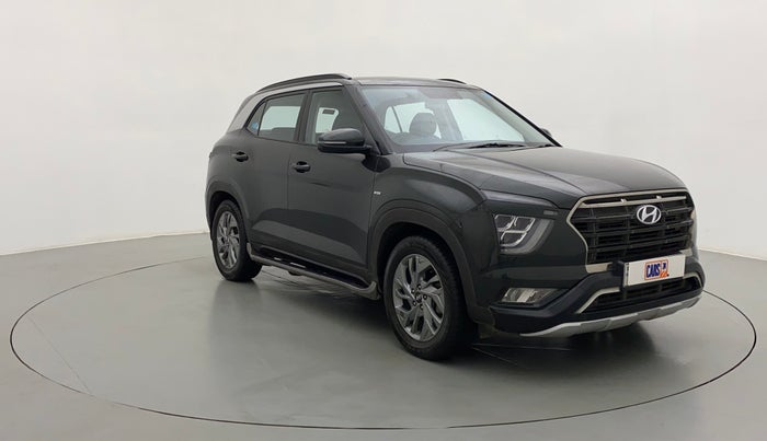 2020 Hyundai Creta SX (O) 1.4 TURBO DCT, Petrol, Automatic, 31,242 km, Right Front Diagonal