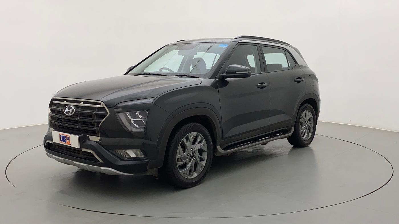 2020 Hyundai Creta SX (O) 1.4 TURBO DCT, Petrol, Automatic, 31,242 km, Left Front Diagonal