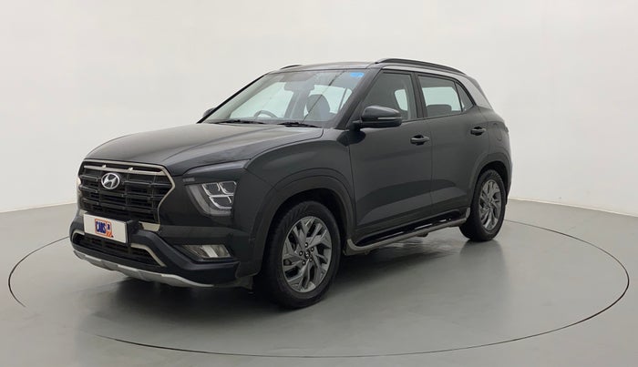 2020 Hyundai Creta SX (O) 1.4 TURBO DCT, Petrol, Automatic, 31,242 km, Left Front Diagonal