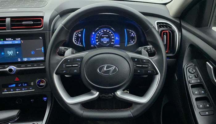 2020 Hyundai Creta SX (O) 1.4 TURBO DCT, Petrol, Automatic, 31,242 km, Steering Wheel Close Up