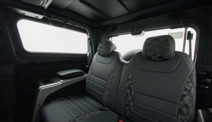 2023 Mahindra Thar LX P 2WD AT HT, Petrol, Automatic, 4,504 km, Right Side Rear Door Cabin