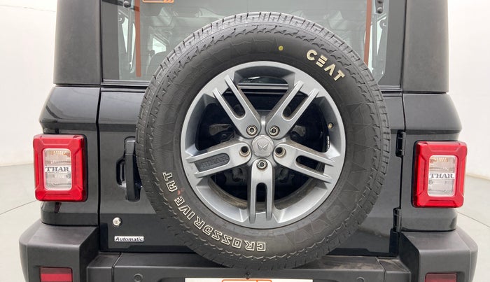2023 Mahindra Thar LX P 2WD AT HT, Petrol, Automatic, 4,504 km, Spare Tyre