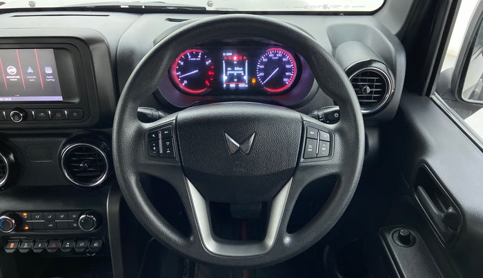 2023 Mahindra Thar LX P 2WD AT HT, Petrol, Automatic, 4,504 km, Steering Wheel Close Up