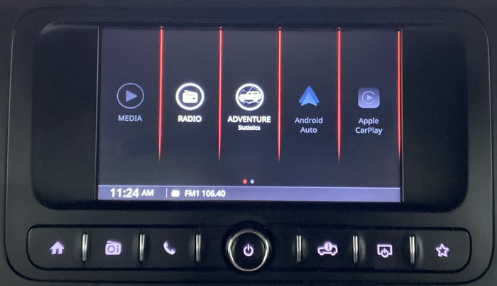 2023 Mahindra Thar LX P 2WD AT HT, Petrol, Automatic, 4,504 km, Touchscreen Infotainment System