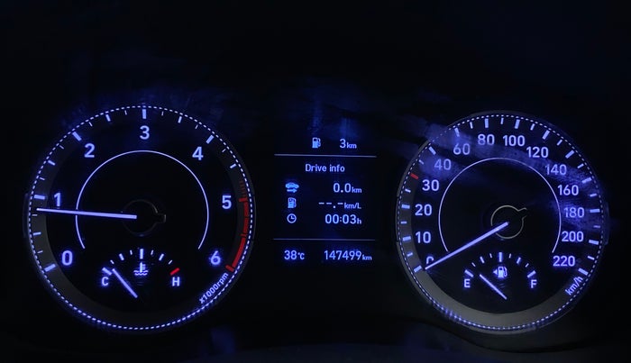 2019 Hyundai VENUE SX(O) 1.4 CRDI, Diesel, Manual, 1,47,495 km, Odometer Image