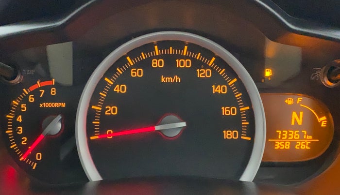 2019 Maruti Celerio ZXI AMT (O), Petrol, Automatic, 73,367 km, Odometer Image