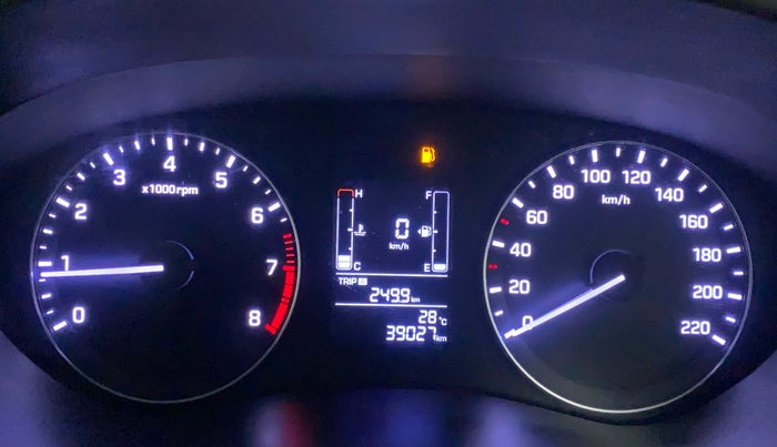 2017 Hyundai Elite i20 ASTA 1.2, Petrol, Manual, 39,027 km, Odometer Image
