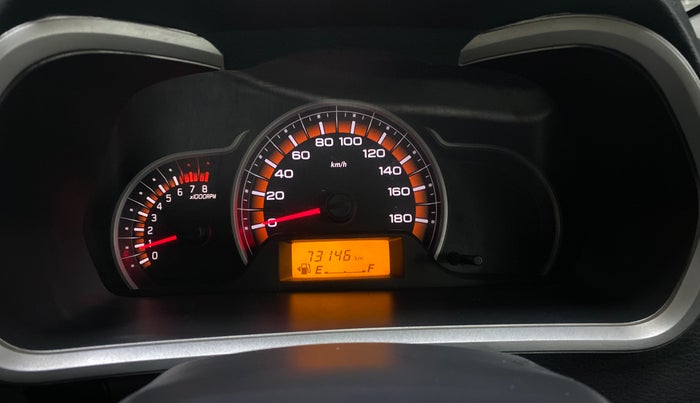2016 Maruti Alto K10 VXI, Petrol, Manual, 73,136 km, Odometer Image
