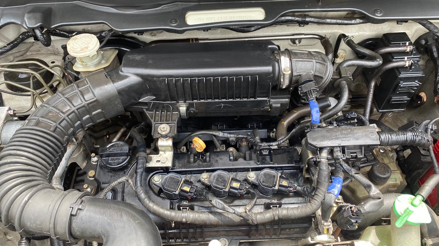 2020 Maruti S PRESSO VXI PLUS AMT, Petrol, Automatic, 28,731 km, Engine View