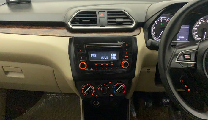 2017 Maruti Dzire VXI, Petrol, Manual, 53,286 km, Air Conditioner