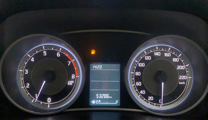 2017 Maruti Dzire VXI, Petrol, Manual, 53,286 km, Odometer Image