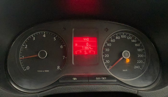 2013 Volkswagen Polo HIGHLINE1.2L, Petrol, Manual, 71,863 km, Odometer Image