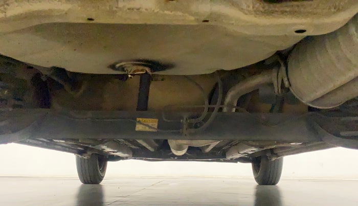 2010 Maruti Swift Dzire VXI, Petrol, Manual, 82,627 km, Rear Underbody