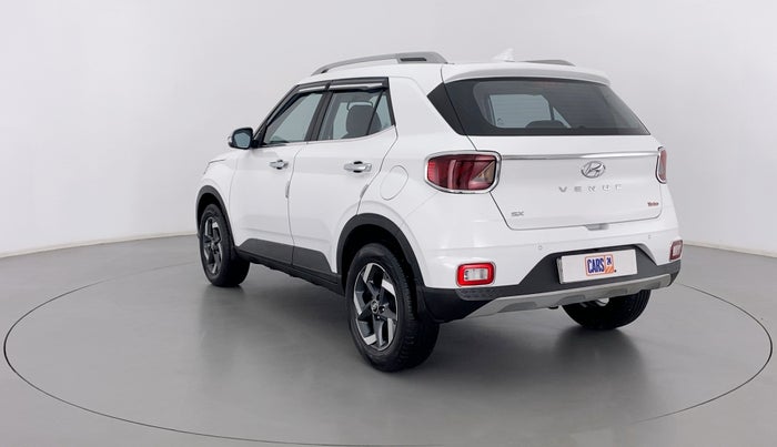 2019 Hyundai VENUE 1.0 TURBO GDI SX+ AT, Petrol, Automatic, 7,431 km, Left Back Diagonal