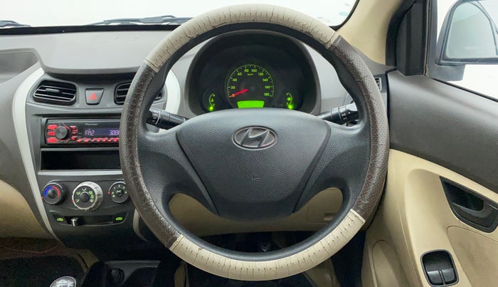 2018 Hyundai Eon ERA +, Petrol, Manual, 90,496 km, Steering Wheel Close Up