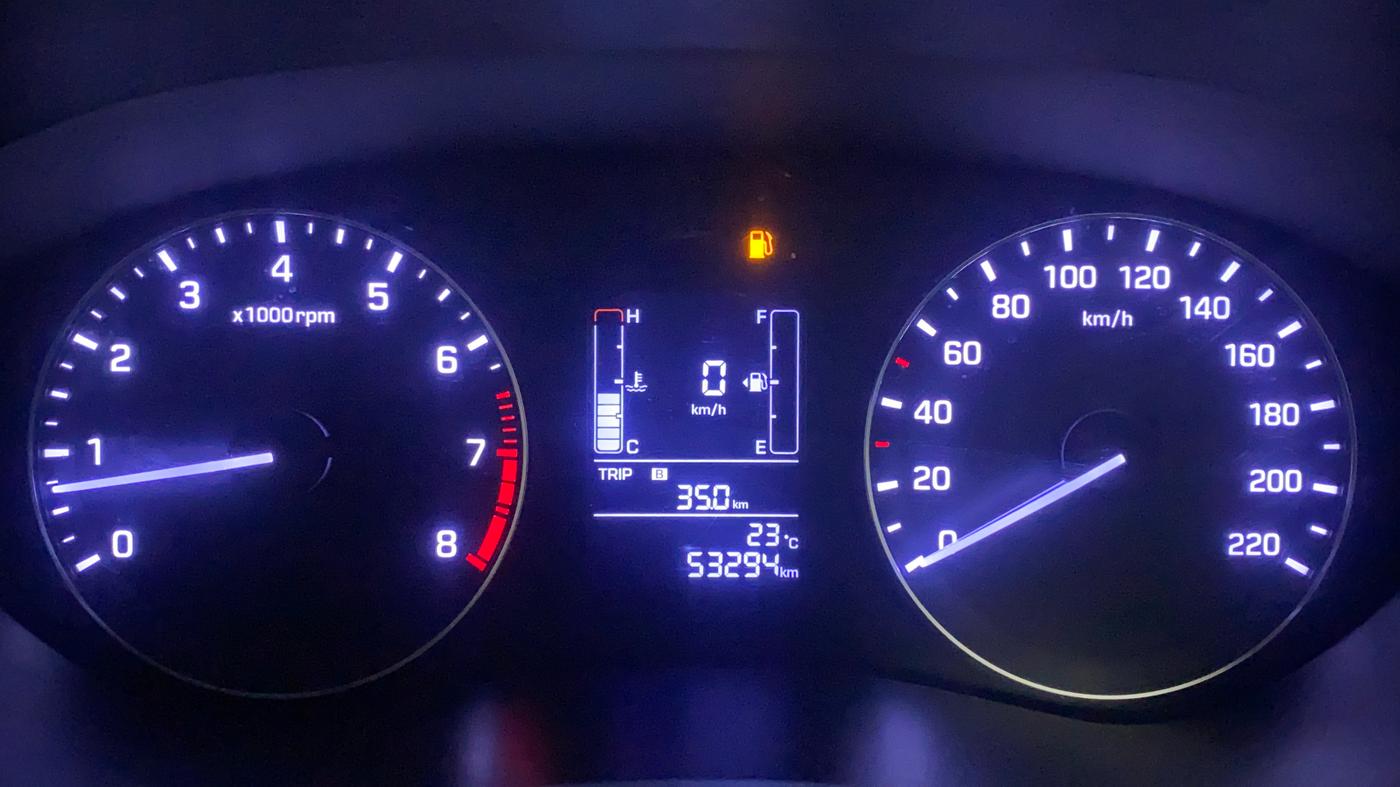 2017 Hyundai Elite i20 SPORTZ 1.2, Petrol, Manual, 53,262 km, Odometer Image