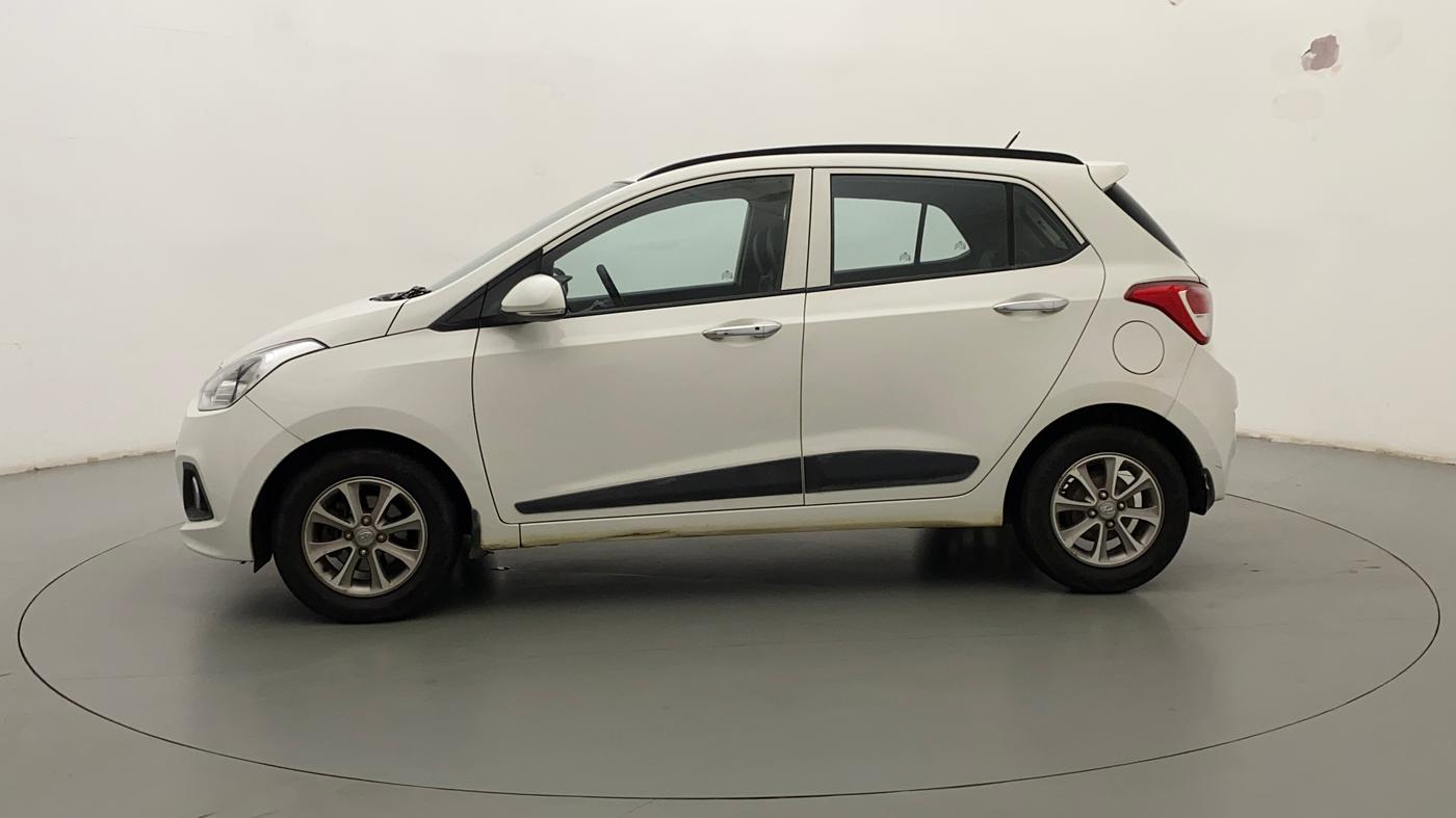 2016 Hyundai Grand i10 ASTA (O) AT 1.2 KAPPA VTVT, Petrol, Automatic, 35,599 km, Left Side