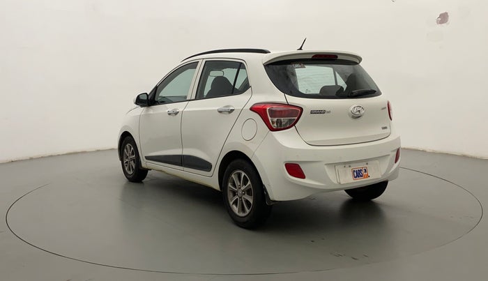 2016 Hyundai Grand i10 ASTA (O) AT 1.2 KAPPA VTVT, Petrol, Automatic, 35,599 km, Left Back Diagonal