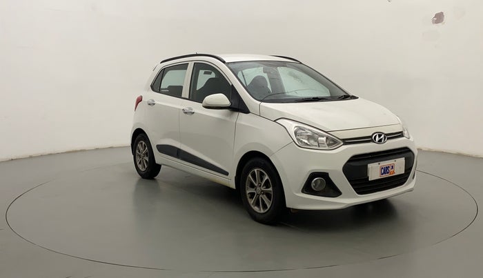 2016 Hyundai Grand i10 ASTA (O) AT 1.2 KAPPA VTVT, Petrol, Automatic, 35,599 km, Right Front Diagonal