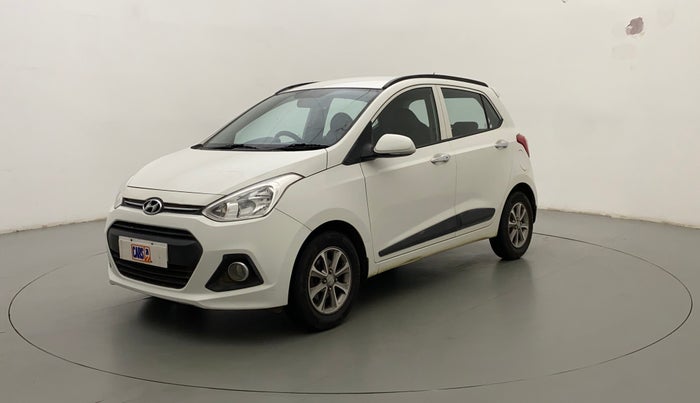 2016 Hyundai Grand i10 ASTA (O) AT 1.2 KAPPA VTVT, Petrol, Automatic, 35,599 km, Left Front Diagonal
