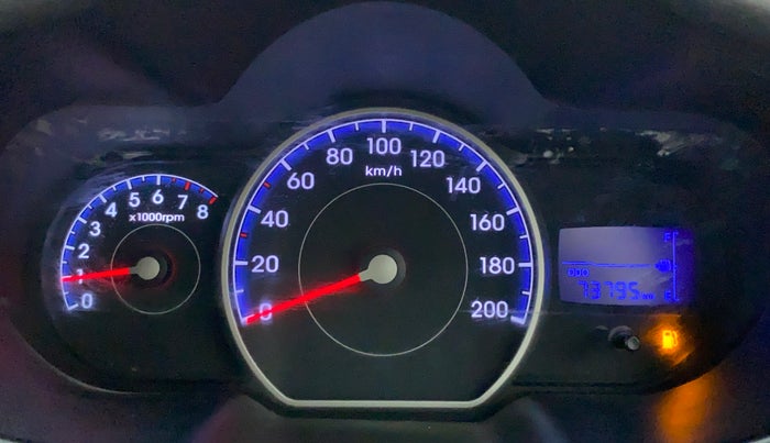 2011 Hyundai i10 SPORTZ 1.2, Petrol, Manual, 73,795 km, Odometer Image