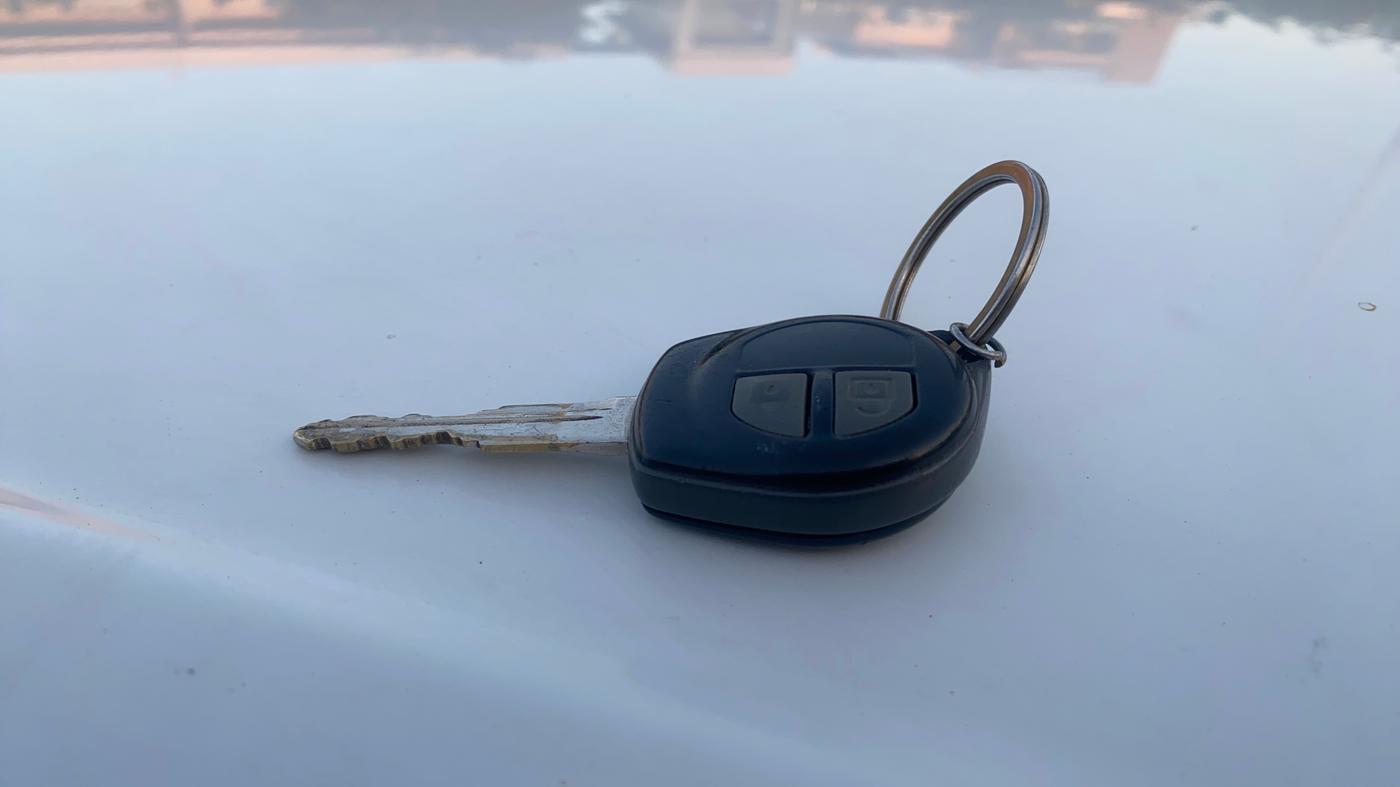 2015 Maruti Wagon R 1.0 VXI, Petrol, Manual, 71,961 km, Key Close Up