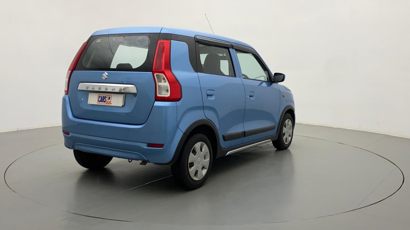 2019 Maruti New Wagon-R VXI 1.0, Petrol, Manual, 25,126 km, Right Back Diagonal
