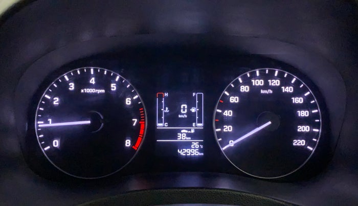 2018 Hyundai Creta  SX 1.6 Petrol , Petrol, Manual, 42,995 km, Odometer Image
