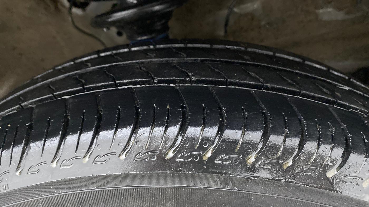 2021 Maruti S PRESSO VXI+, Petrol, Manual, 65,602 km, Right Front Tyre Tread