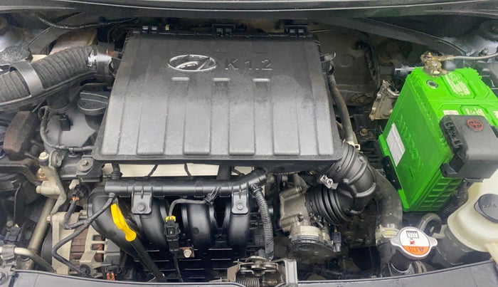 2015 Hyundai Grand i10 SPORTZ 1.2 KAPPA VTVT, Petrol, Manual, 74,609 km, Engine View