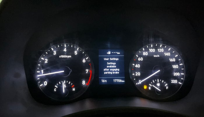 2017 Hyundai Verna 1.6 VTVT SX O, Petrol, Manual, 17,693 km, Odometer Image