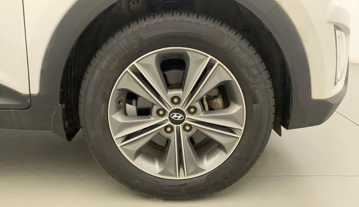 2017 Hyundai Creta SX PLUS AT 1.6 PETROL, Petrol, Automatic, 57,797 km, Right Front Wheel