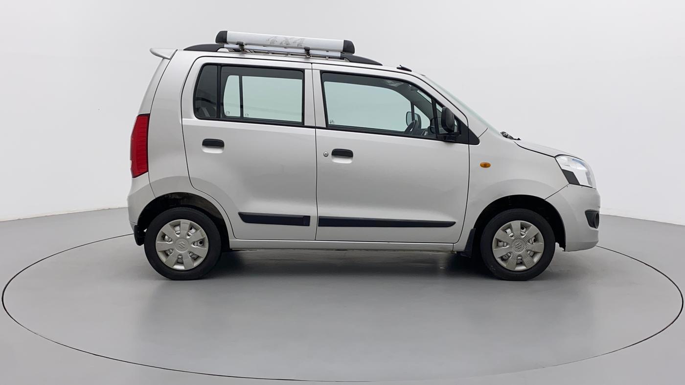 2017 Maruti Wagon R 1.0 LXI CNG, CNG, Manual, 90,444 km, Right Side View