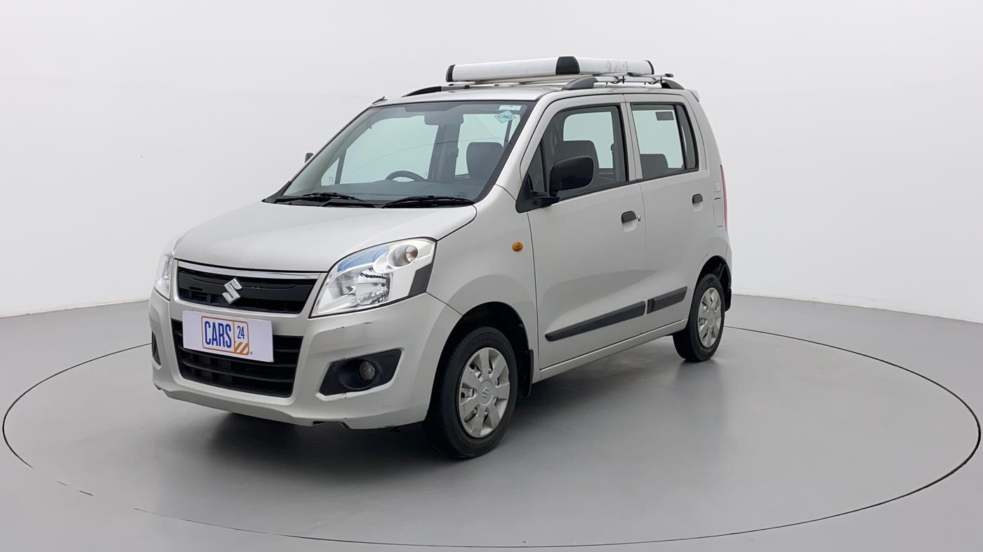 2017 Maruti Wagon R 1.0 LXI CNG, CNG, Manual, 90,444 km, Left Front Diagonal