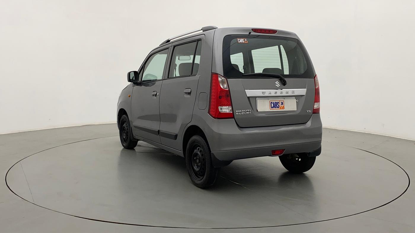 2011 Maruti Wagon R 1.0 VXI, Petrol, Manual, 42,972 km, Left Back Diagonal